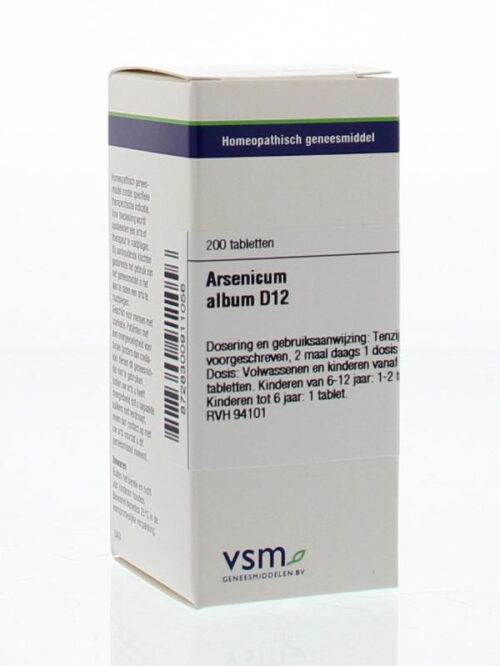 Arsenicum album D12 200 tabletten VSM