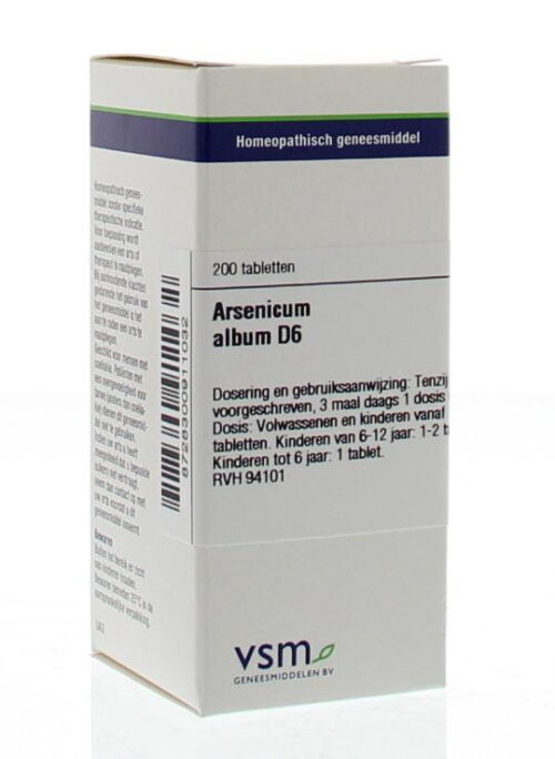 Arsenicum album D6 200 tabletten VSM
