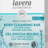 Basis Sensitiv body cleansing bar 2in1 bio 50 gramLavera