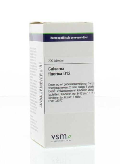 Calcarea fluorica D12 200 tabletten VSM