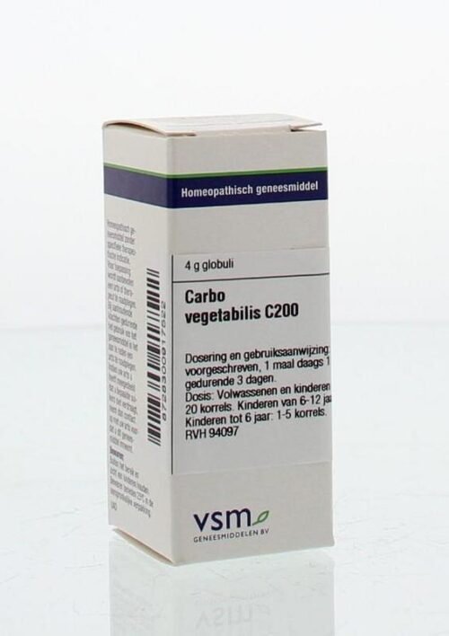 Carbo vegetabilis C200 4 gram VSM