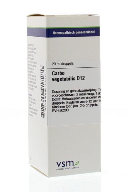 Carbo vegetabilis D12 20 ml VSM