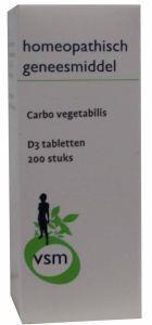 Carbo vegetabilis D3 200 tabletten VSM