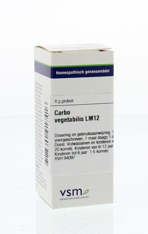 Carbo vegetabilis LM12 4 gram VSM