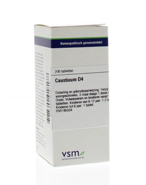Causticum D4 200 tabletten VSM