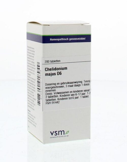 Chelidonium majus D6 200 tabletten VSM