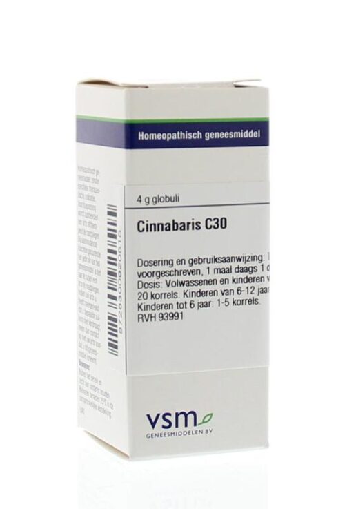 Cinnabaris C30 4 gram VSM