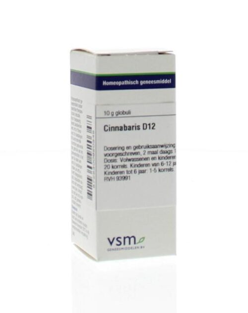 Cinnabaris D12 10 gram VSM