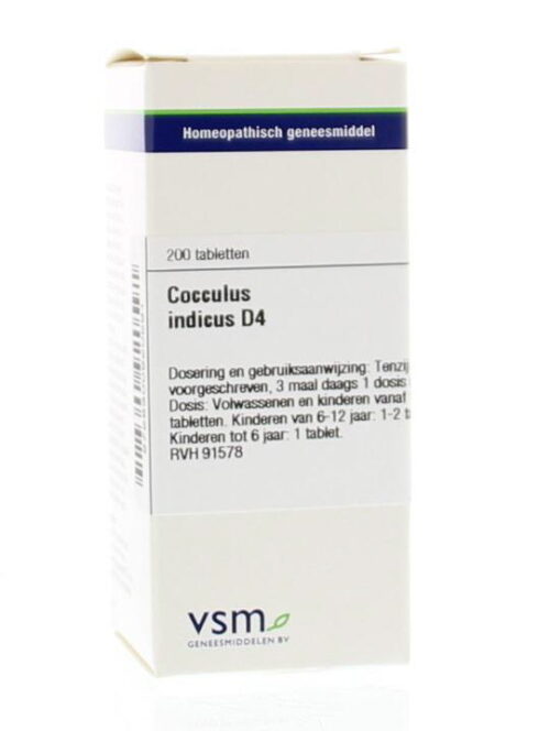 Cocculus indicus D4 200 tabletten VSM