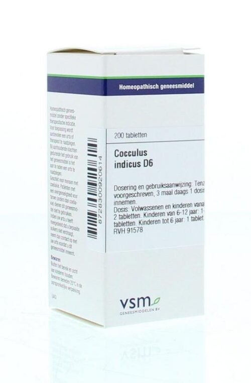 Cocculus indicus D6 200 tabletten VSM