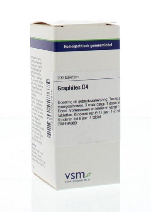 Graphites D4 200 tabletten VSM