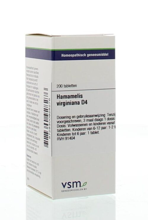 Hamamelis virginiana D4 200 tabletten VSM