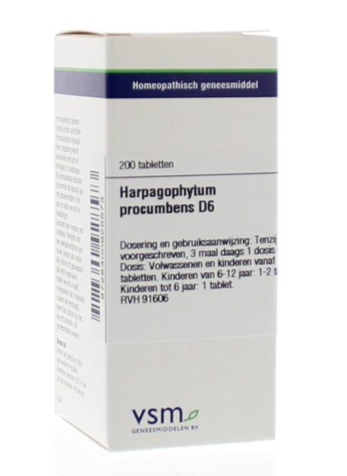 Harpagophytum procumbens D6 200 tabletten VSM
