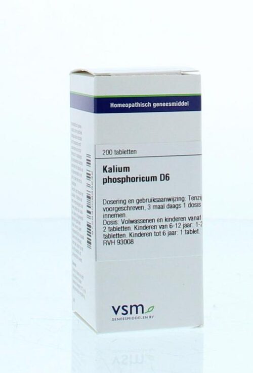 Kalium phosphoricum D6 200 tabletten VSM