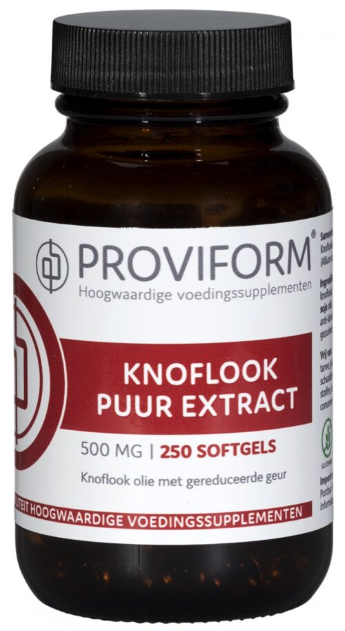Knoflook puur 500 mg 250 softgels Proviform