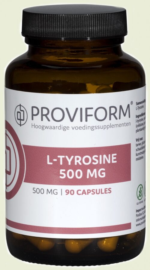 L-Tyrosine 500 mg 60 capsules Proviform