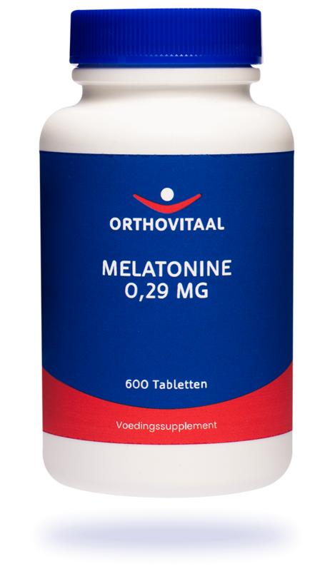 Melatonine 0,29 mg 600 tabletten Orthovitaal