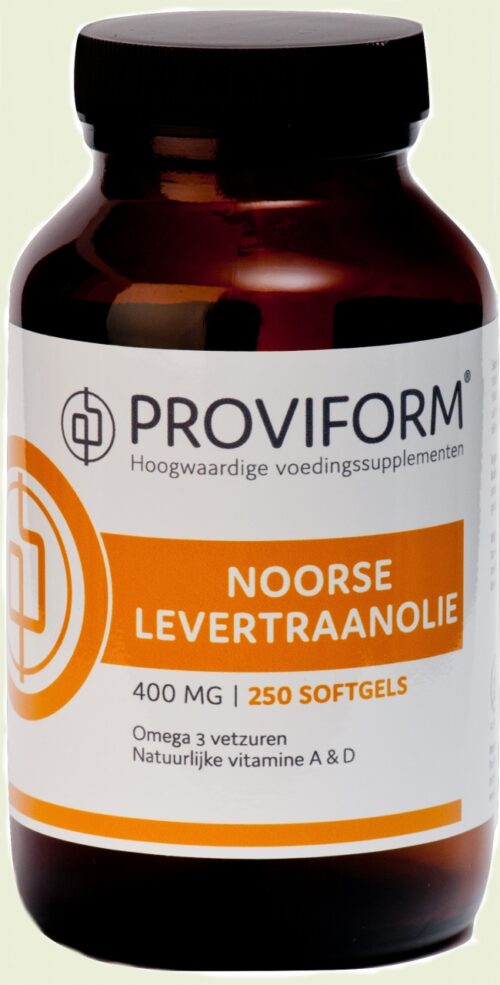 Noorse levertraanolie 100 softgels Proviform