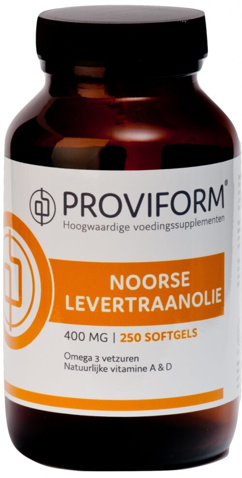 Noorse levertraanolie 100 softgels Proviform