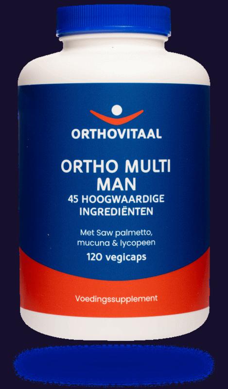 Ortho multi man 120 vegi-caps Orthovitaal