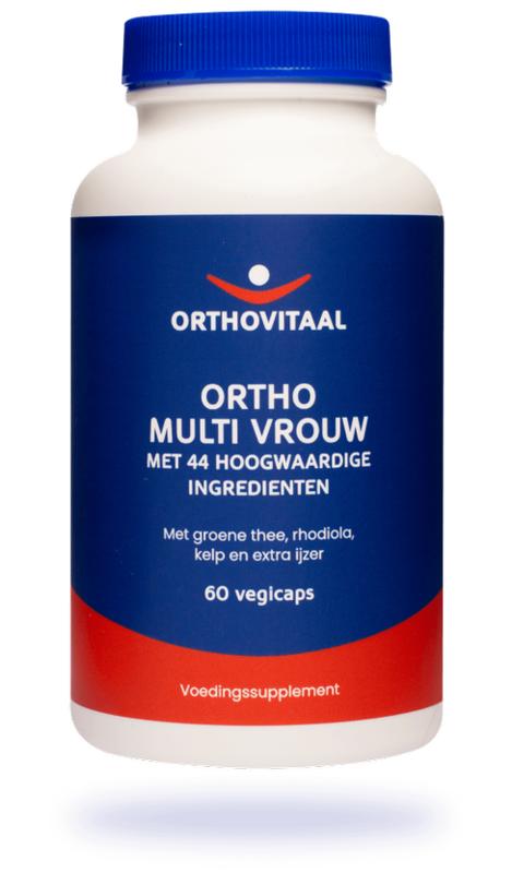 Ortho multi vrouw 60 vegi-caps Orthovitaal