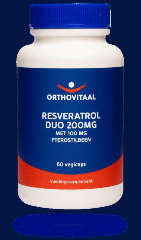 Resveratrol duo 220 mg 60 vegi-caps Orthovitaal
