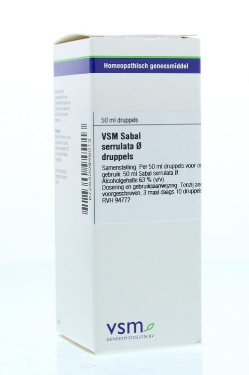 Sabal serrulata oer 50 ml VSM