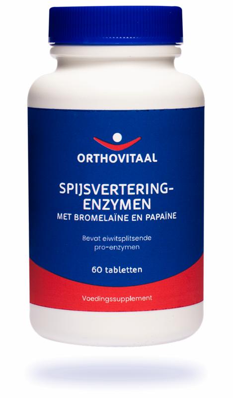 Spijsverteringsenzymen 60 tabletten Orthovitaal