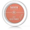 Velvet blush powder rosy peach 01- 5 gram Lavera
