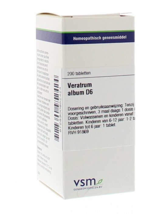 Veratrum album D6 200 tabletten VSM