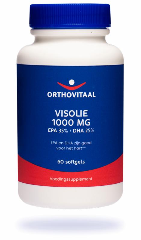 Visolie 1000 mg EPA 35% DHA 25% 60 softgels Orthovitaal