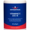 Vitamine E 200IE 90 softgels Orthovitaal
