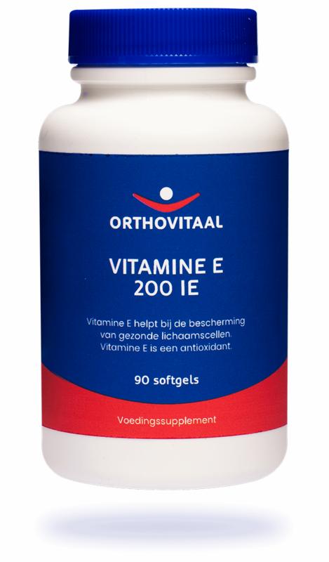Vitamine E 200IE 90 softgels Orthovitaal