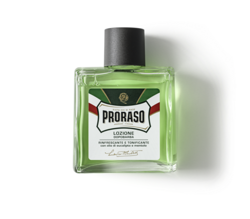 Aftershave LOTION met Eucalyptus & Menthol 100 ml (groen) Proraso