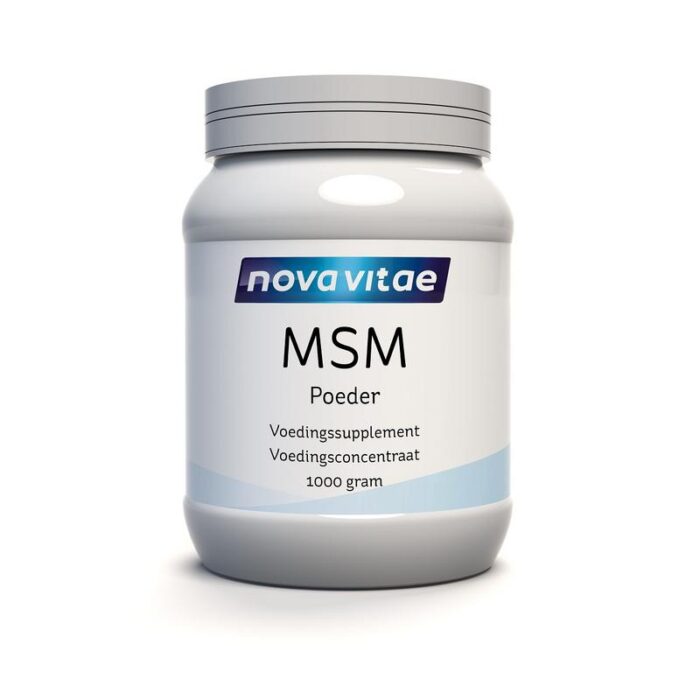 MSM poeder 1000 gram Nova Vitae