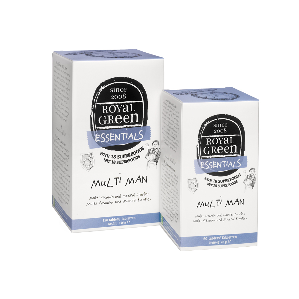 Multi man 120 tabletten Royal Green