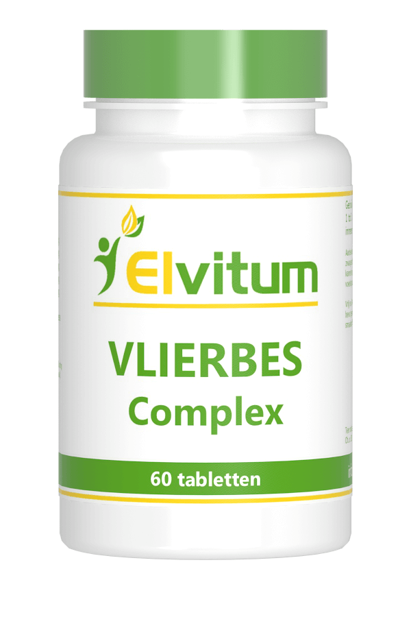 Vlierbes complex 60 stuks Elvitaal/elvitum