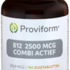 Vitamine B12 2500 mcg combi actief 180 zuigtabletten Proviform