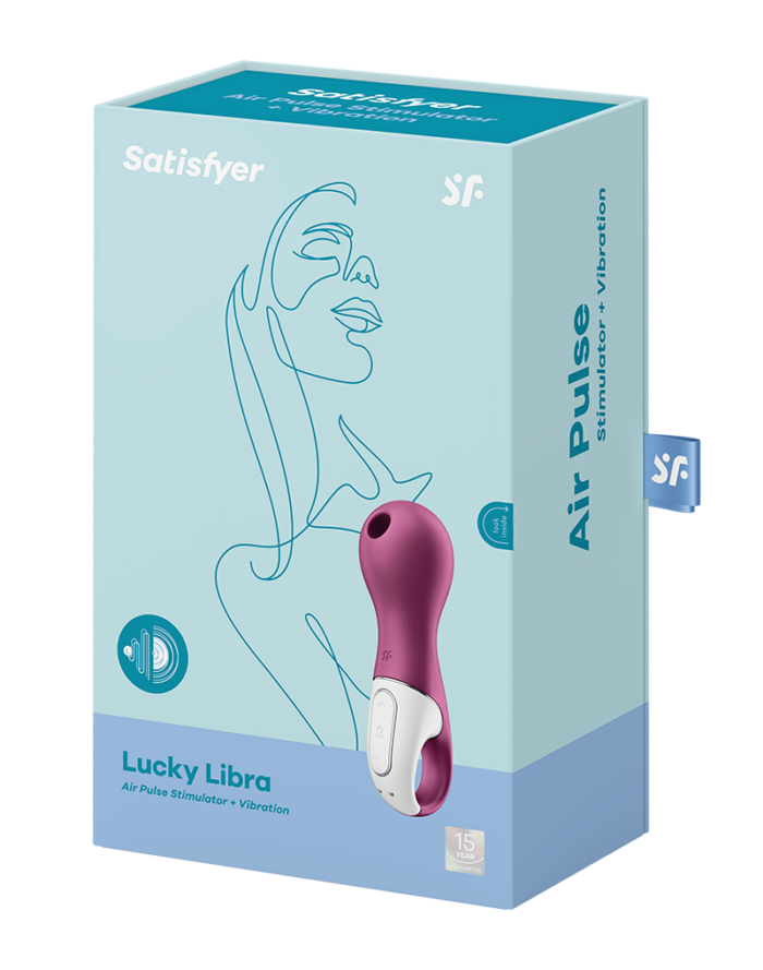 Satisfyer Lucky Libra Luchtdruk Stimulator Paars