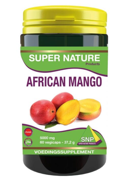 African mango extract 5000 mg puur 60CAPS SNP