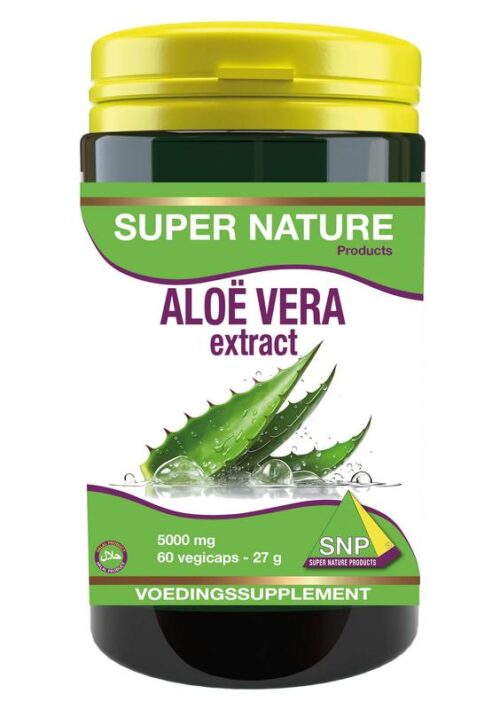 Aloe vera 5000 mg puur 60CAPS SNP
