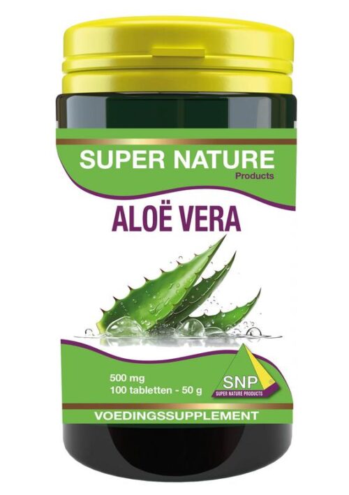 Aloe vera 500 mg 100TABL SNP
