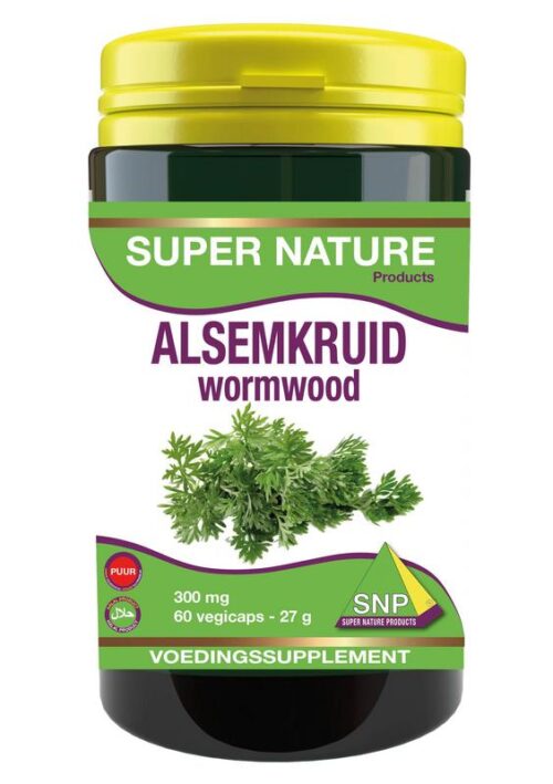 Alsemkruid wormwood 300 mg puur 60CAPS SNP