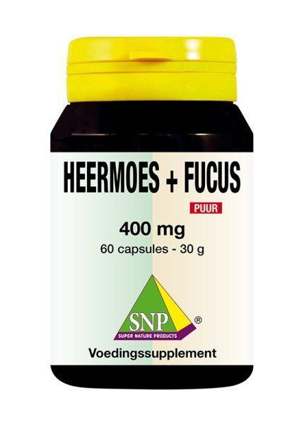 Heermoes & fucus 400 mg puur 60CAPS SNP