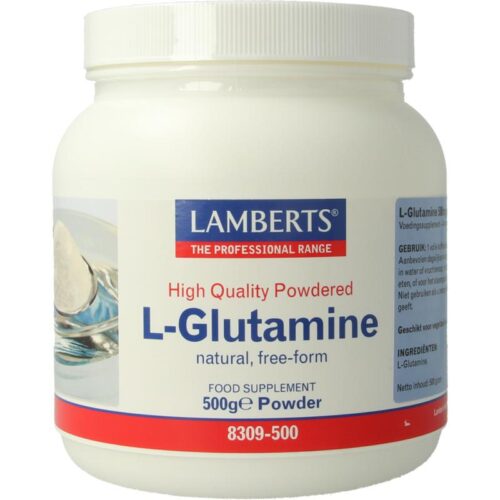 L-Glutamine poeder 500 gram Lamberts