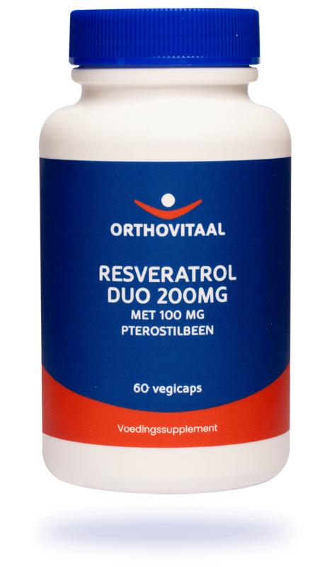 Resveratrol duo 220 mg 60 vegi-caps Orthovitaal