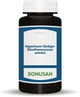 Hypericum ginkgo eleutherococcus 90 capsules Bonusan