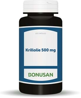 Krillolie 500 mg 120 capsules Bonusan