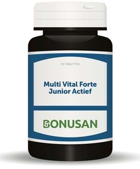 Multi Vital forte junior actief 30 kauwtabletten Bonusan
