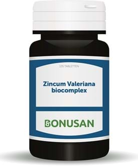 Zincum valeriana biocomplex 135 tabletten Bonusan